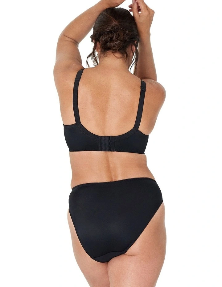 Coral Underwire Bra in Black
