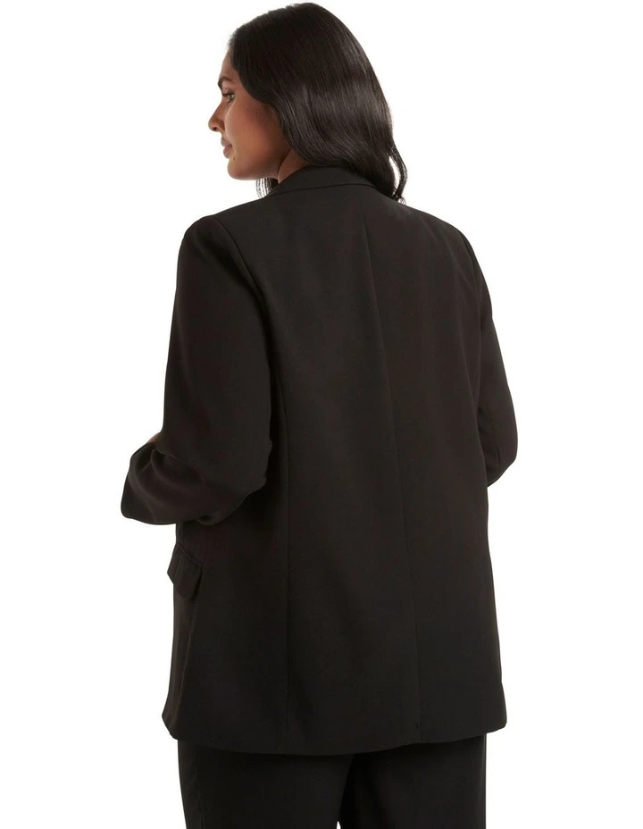 Bree Boyfriend Blazer in Black