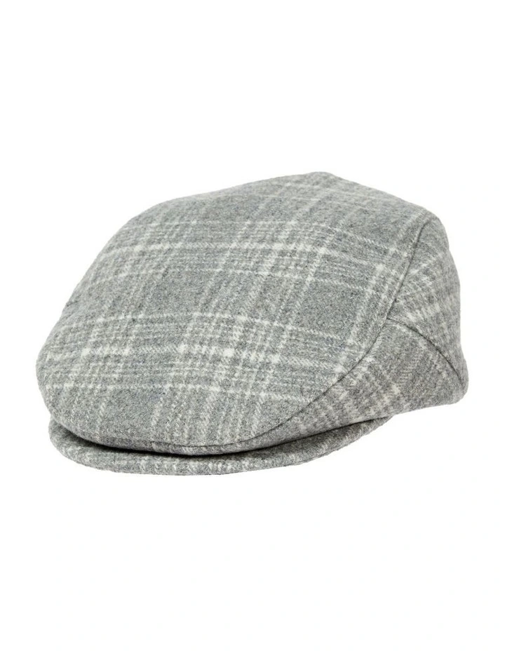 Finn Cheesecutter Cap in Grey