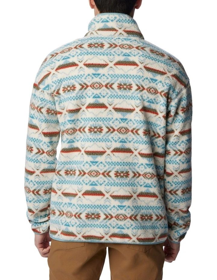 Helvetia Half Snap Fleece Pullover in Multi