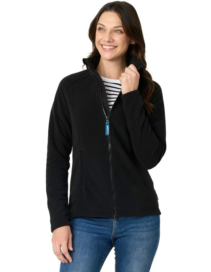 Avoir Fleece Jacket in Black