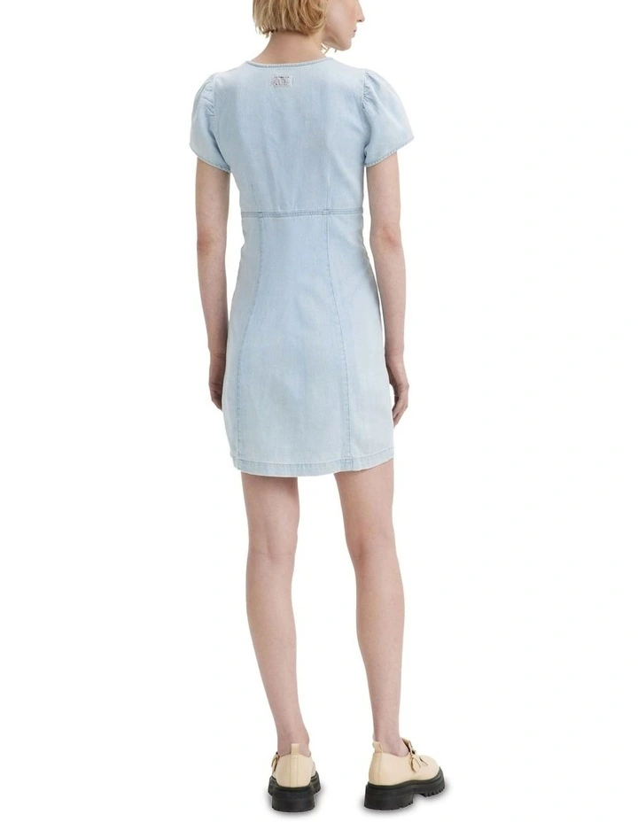 Erin Mini Denim Dress in Icy Dreams 2