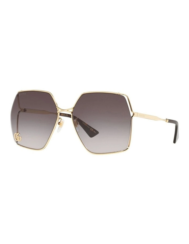 GG0817S Sunglasses in Yellow