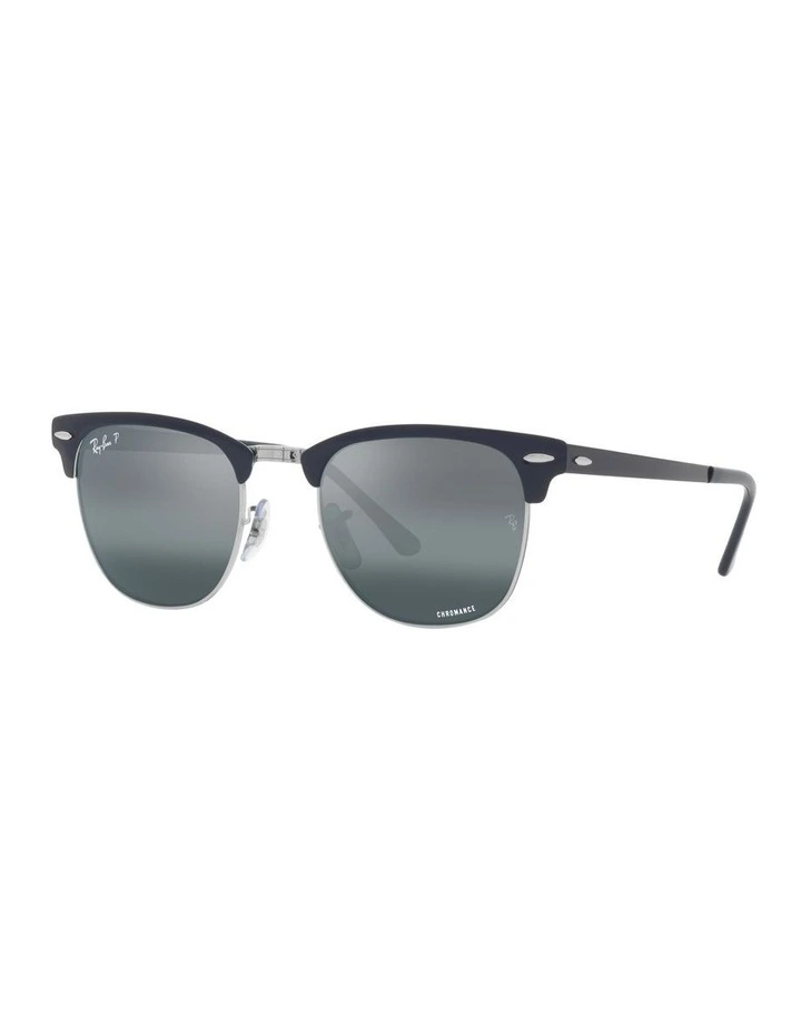 CLUBMASTER METAL Polarised Sunglasses In Blue