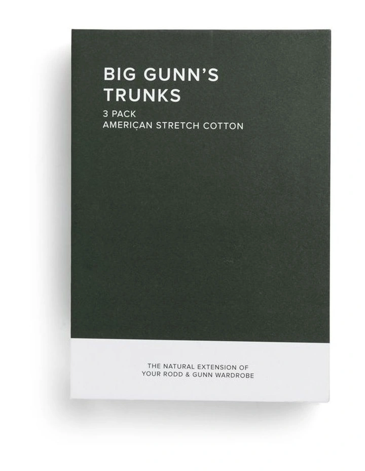 Big Gunn's Trunk 3 Pack in Blue