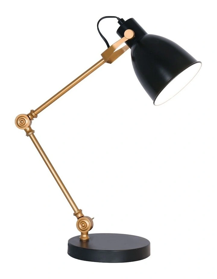 Adjustable Metal Table Lamp in Multi