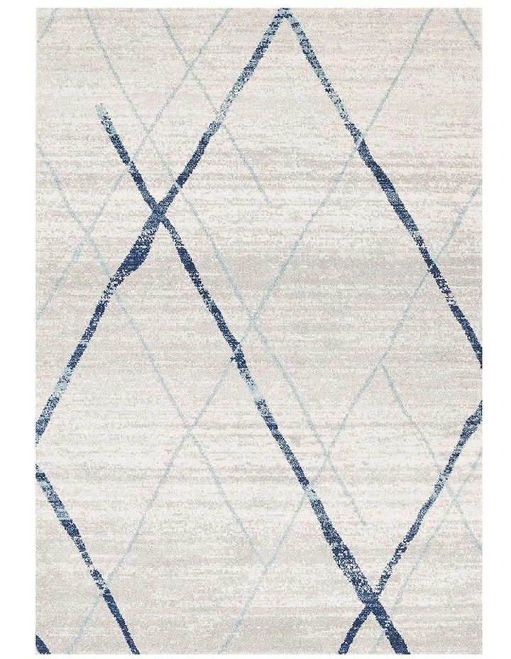 Oasis Noah Contemporary Rug in White