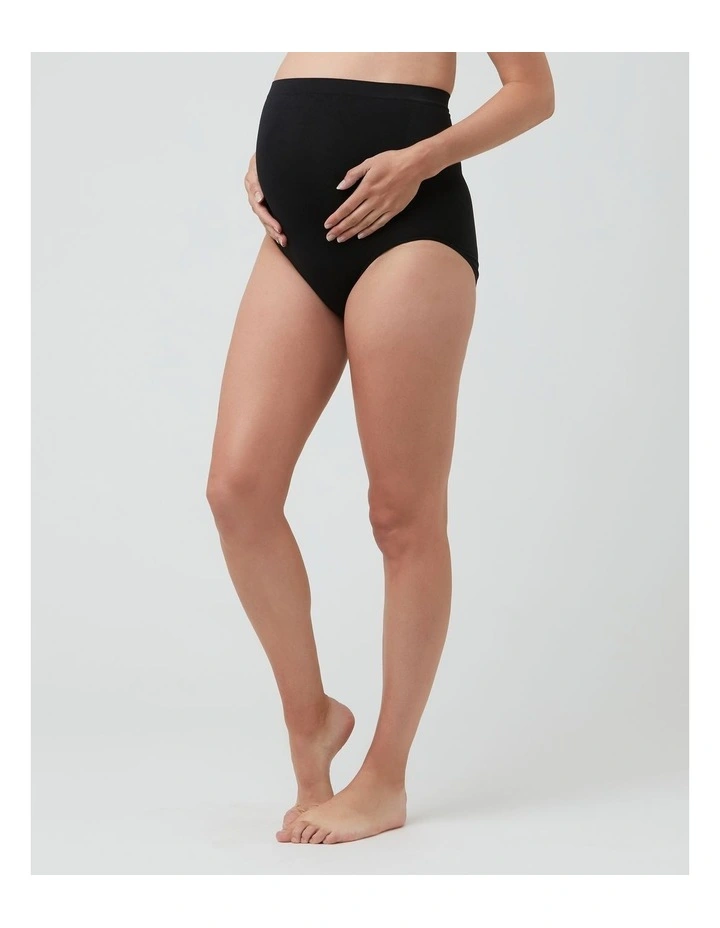 Seamless Briefs 3 Pack in Black