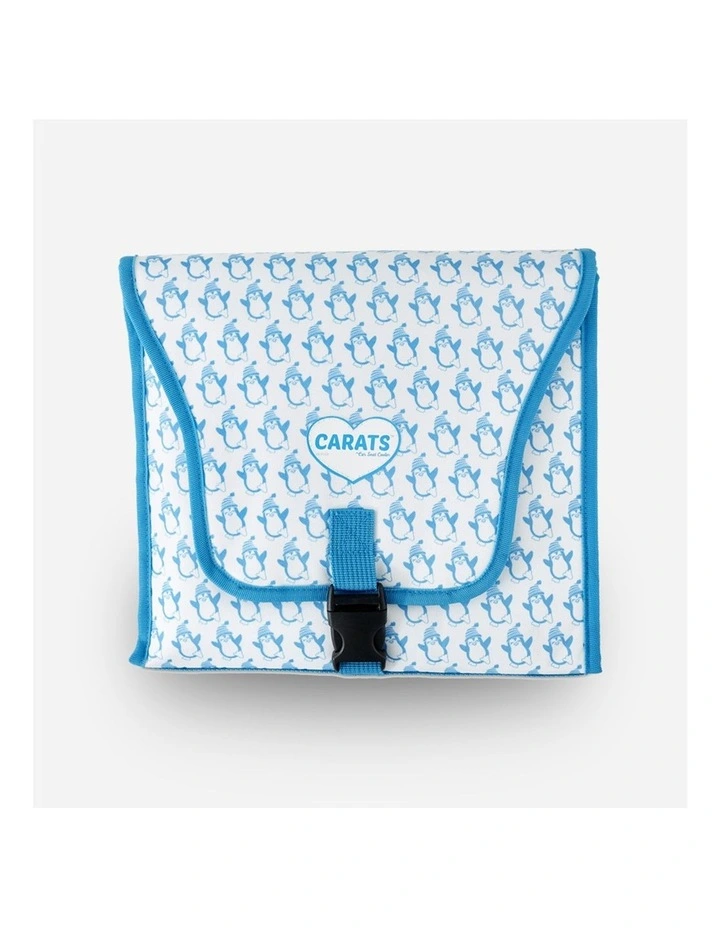 Car Seat Cooler 101cm in Blue Penguins
