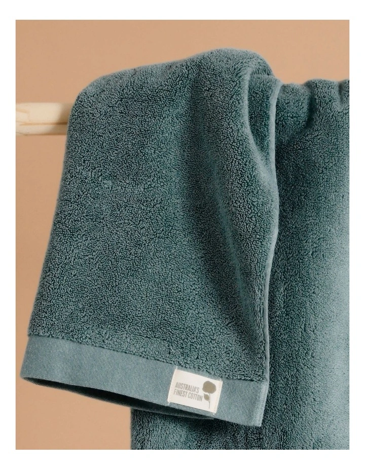 Australian Cotton Towel Range in Sea Glass