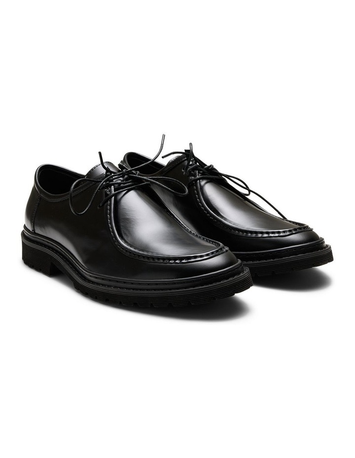 Kirk Derby Shoes in Black