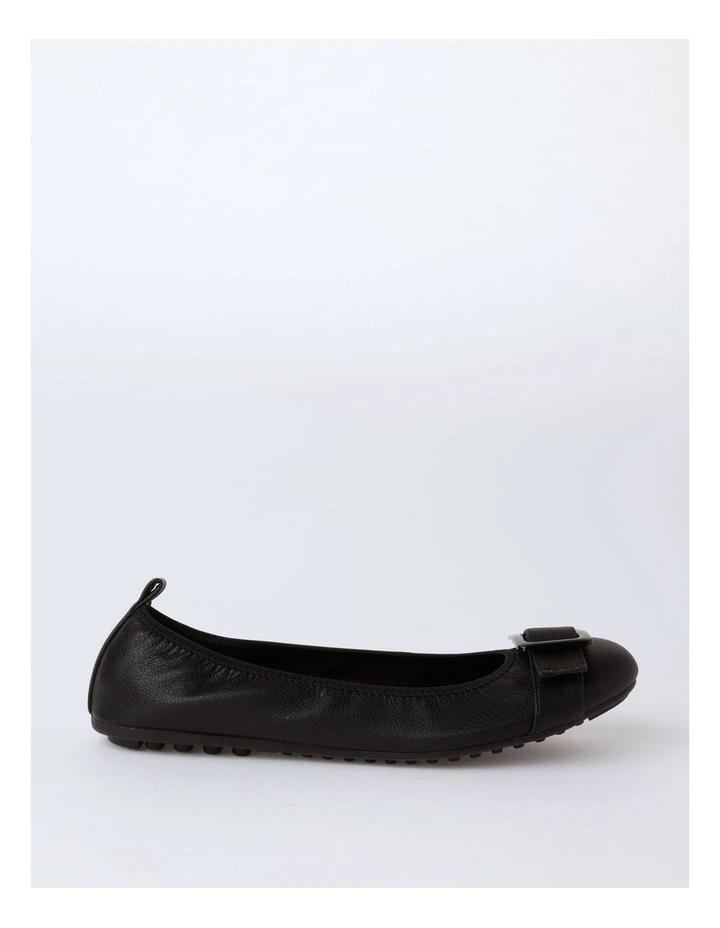 Shelby Ballet Flat in Black