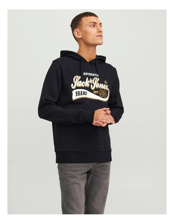 Logo Hoodie in Black