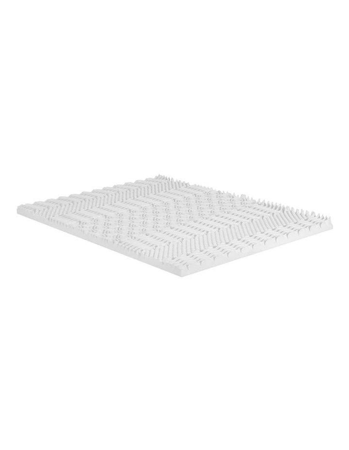Pillowtop Double Size Mattress Topper 8cm in White