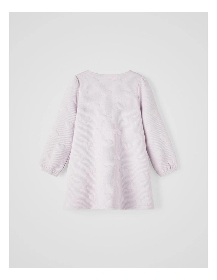 Karoline Sweat Dress in Orchid Hush