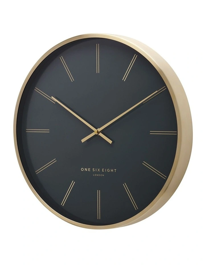 Otto 40Cm Petrol Blue Silent Wall Clock