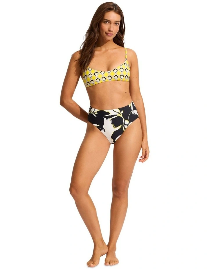 Birds Of Paradise High Waisted Pant in Black