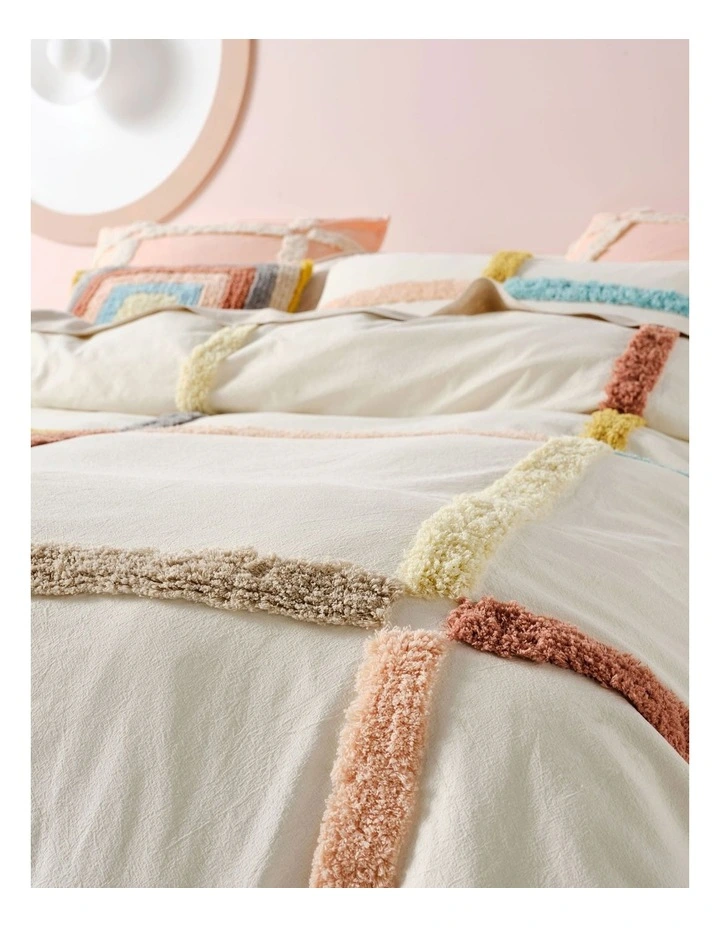 Arezzo Quilt Cover Set in Multi