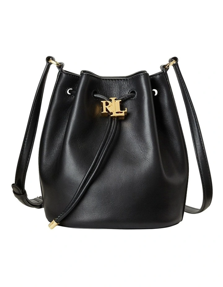 Andie 19 Bucket Shoulder Bag In Black