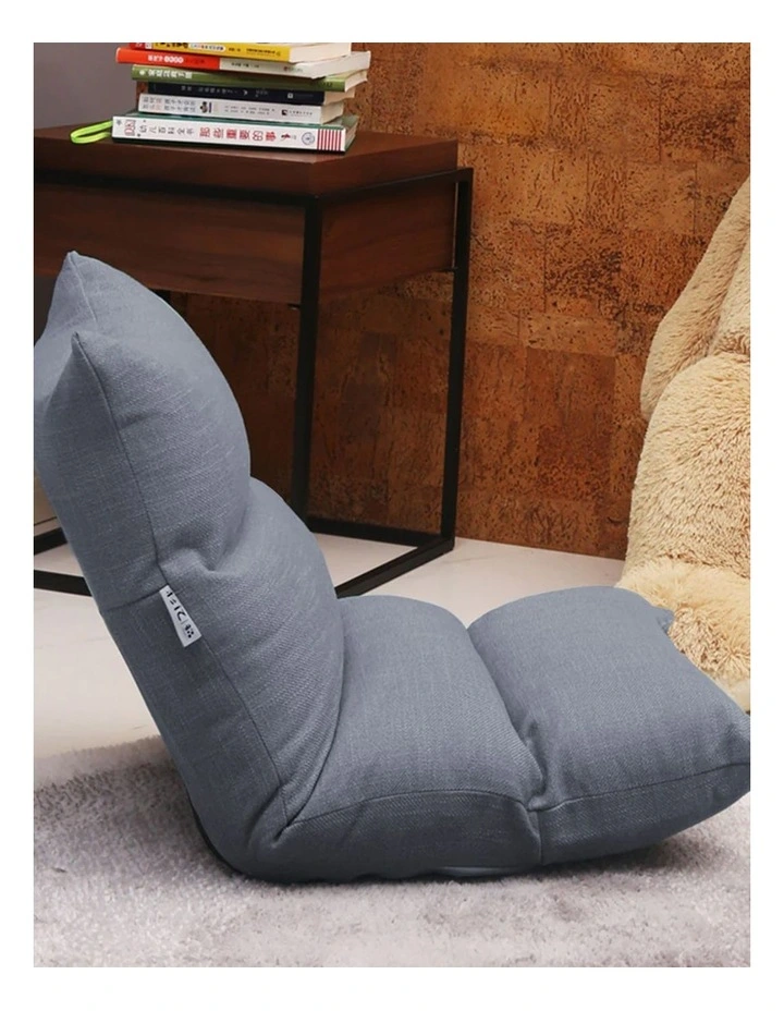 Floor Lounge Recliner Chair in Grey