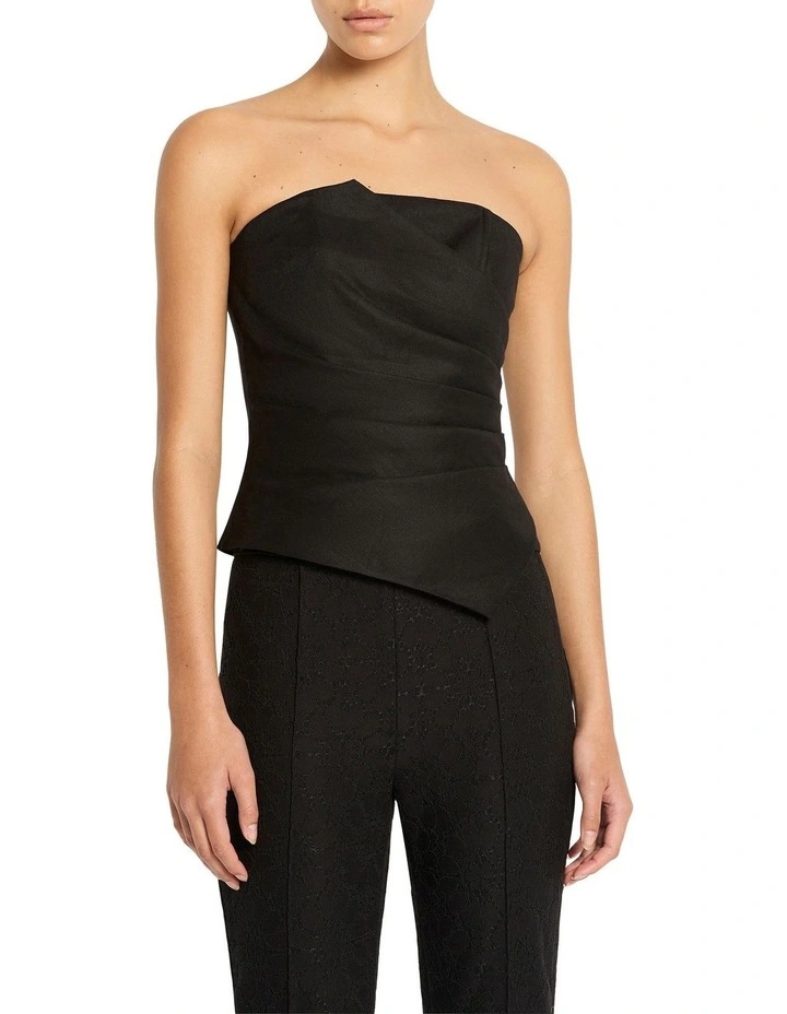 Dark Fantasy Bodice Top in Black