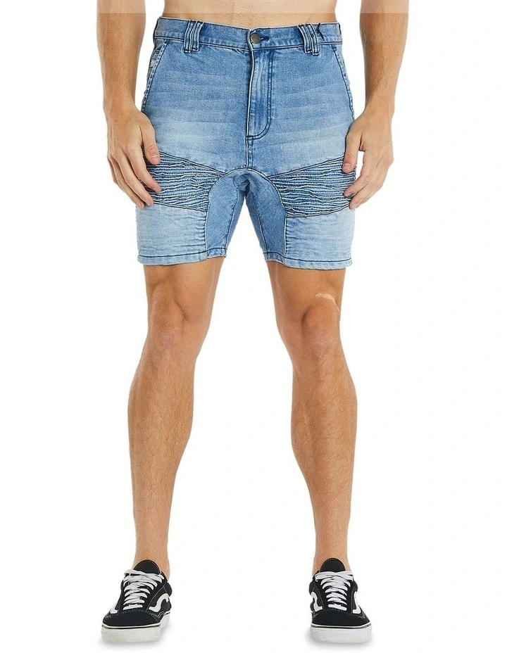 Hellcat Denim Short in Newport Blue