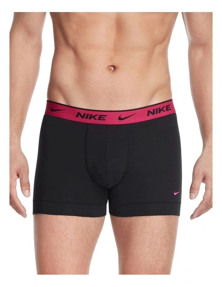 Everyday Cotton Stretch Trunks 2 Pack in Assorted