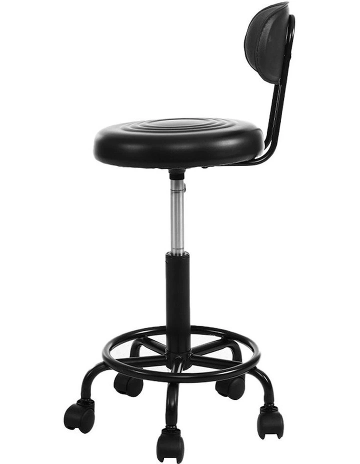 Salon Stool Swivel Chair Backrest