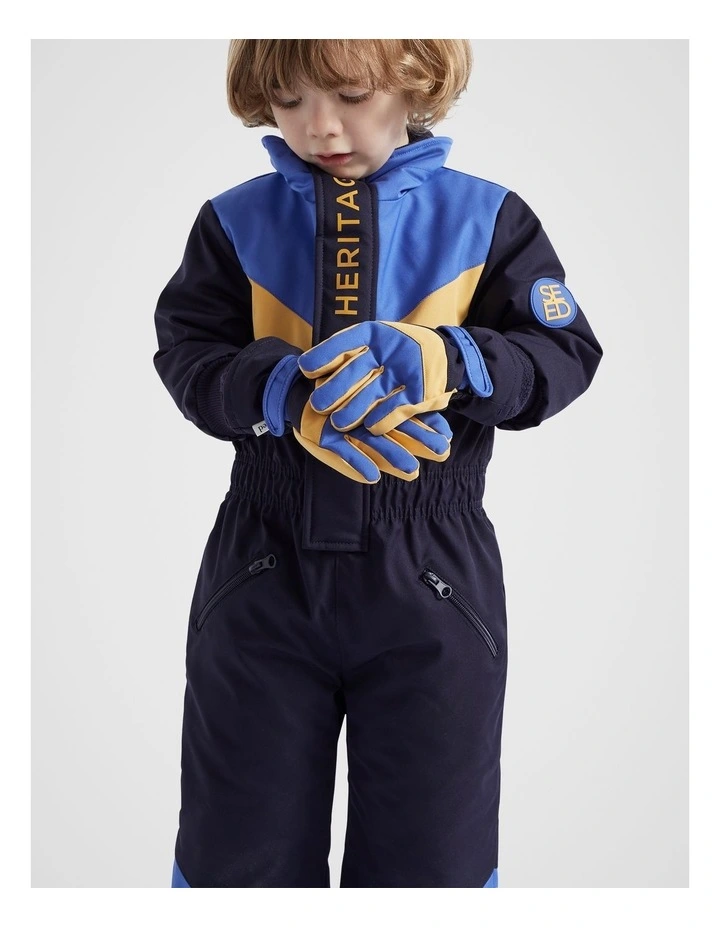 Apres Ski Gloves in Midnight Blue
