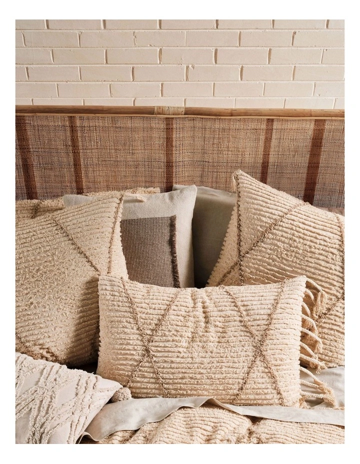 Asha Quilt Cover Set In Sand