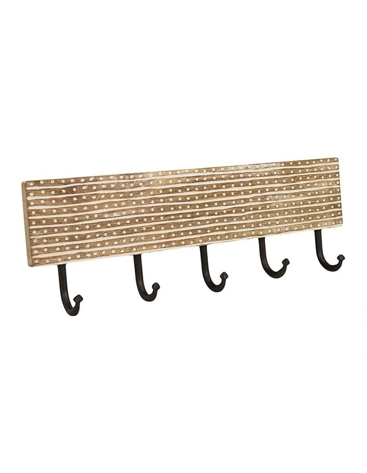 Taylor Wall Hooks 46x10cm Brown