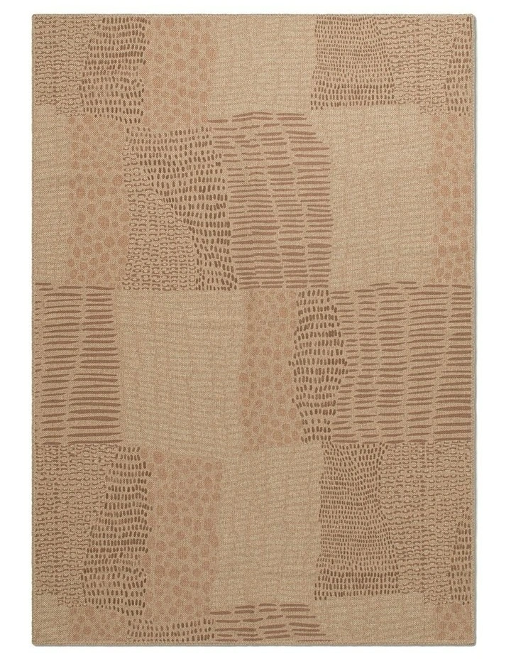 Quilt Washable New Jute Area Rug in Neutral