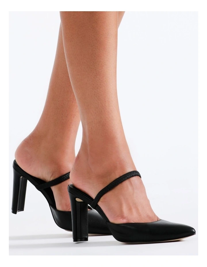 Keeley Heeled Shoes in Black