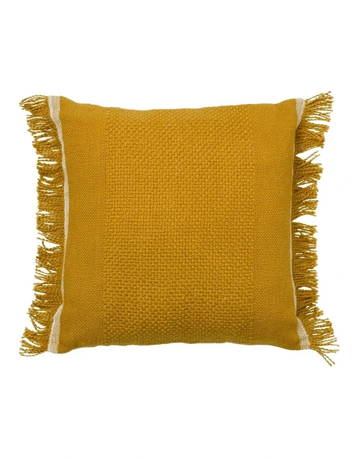 Piper Cushion in Mustard