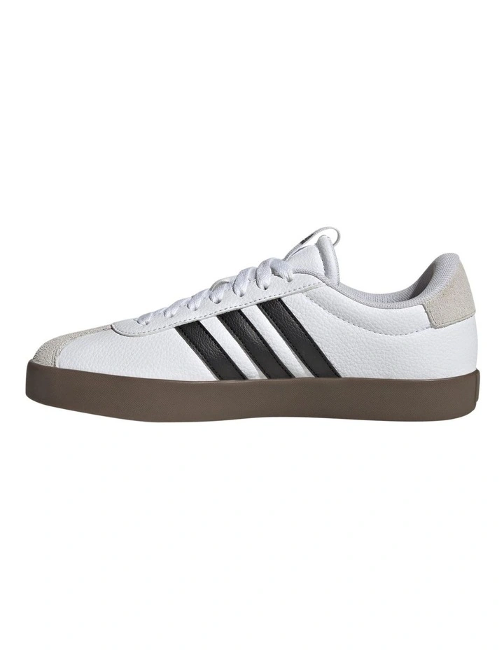 Vulcanised Outsole Court 3.0 Low Skateboarding Shoes in White