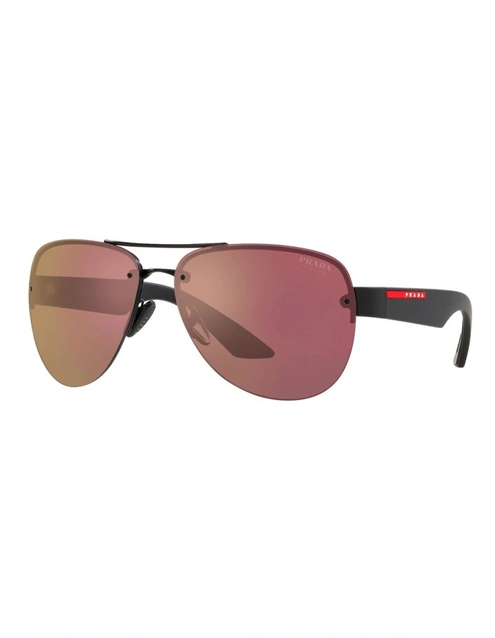 PS 55YS Sunglasses in Black