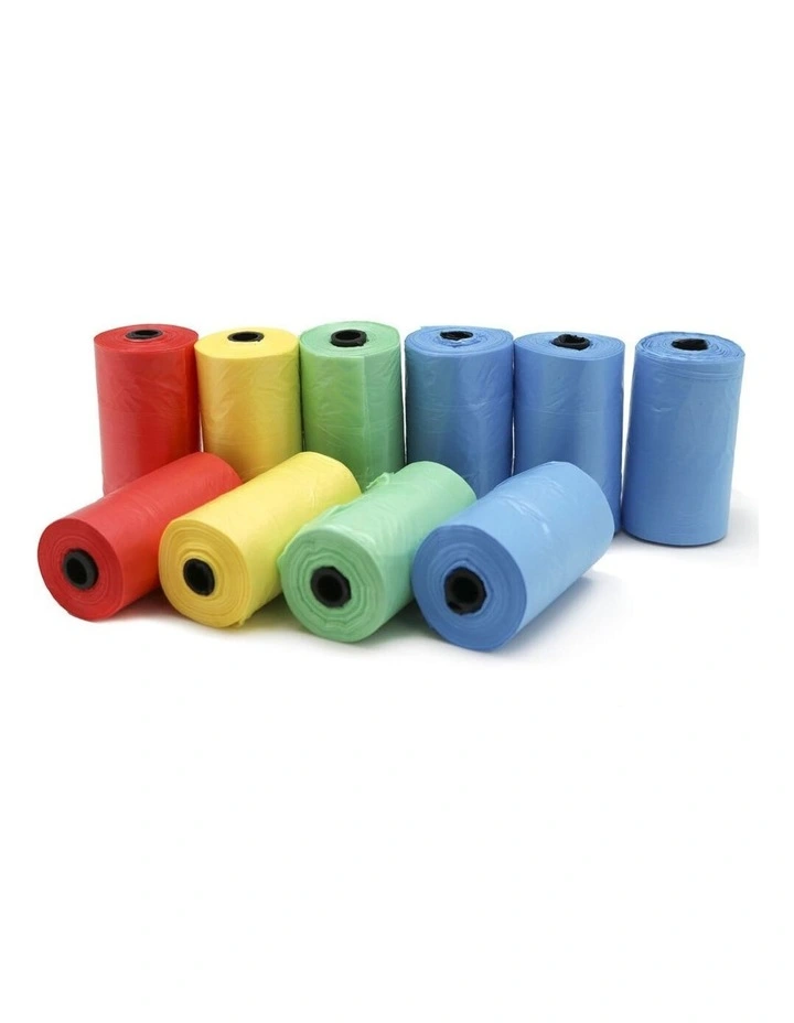 200pc Doggy Clean Up Bags Garbage Poop Bag Pet Dog Waste Storage