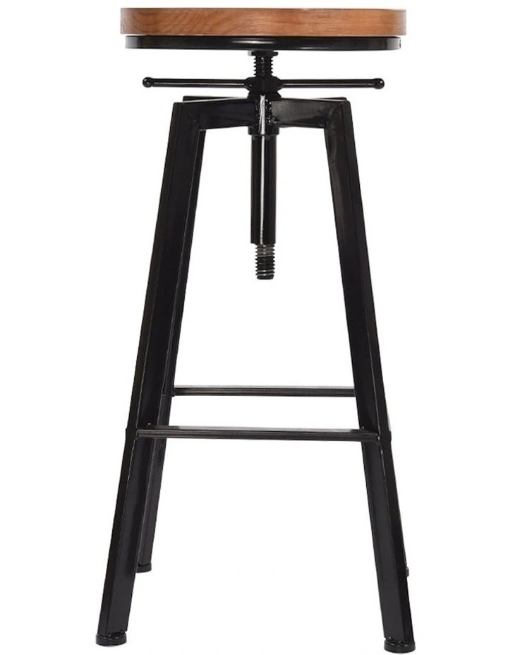 Set of 4 Industrial Bar Stool