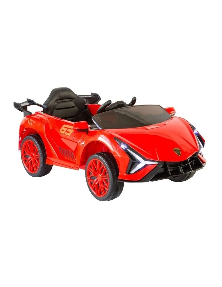 Ferrari Inspired 12V Ride-on Electric Car with Remote Control Red
