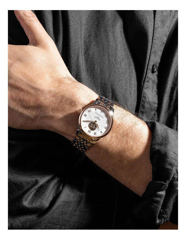 Le Locle Powermatic 80 Open Heart T0064072203302 Watch in Rose Gold