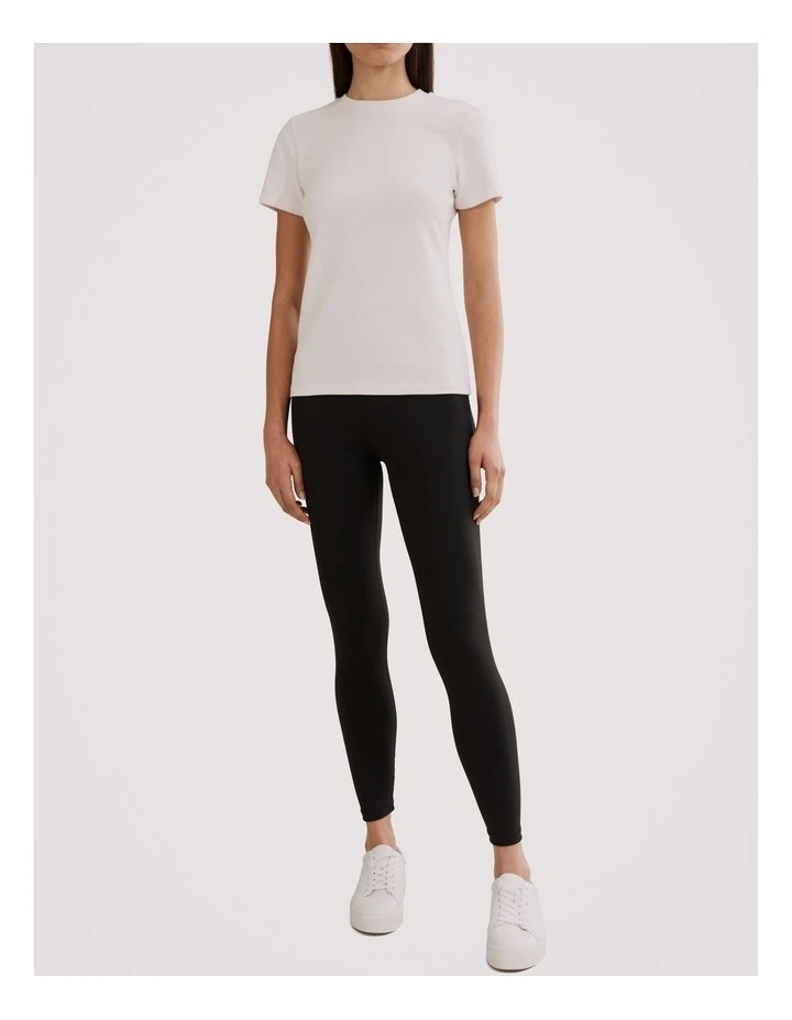 High Waist Legging in Black