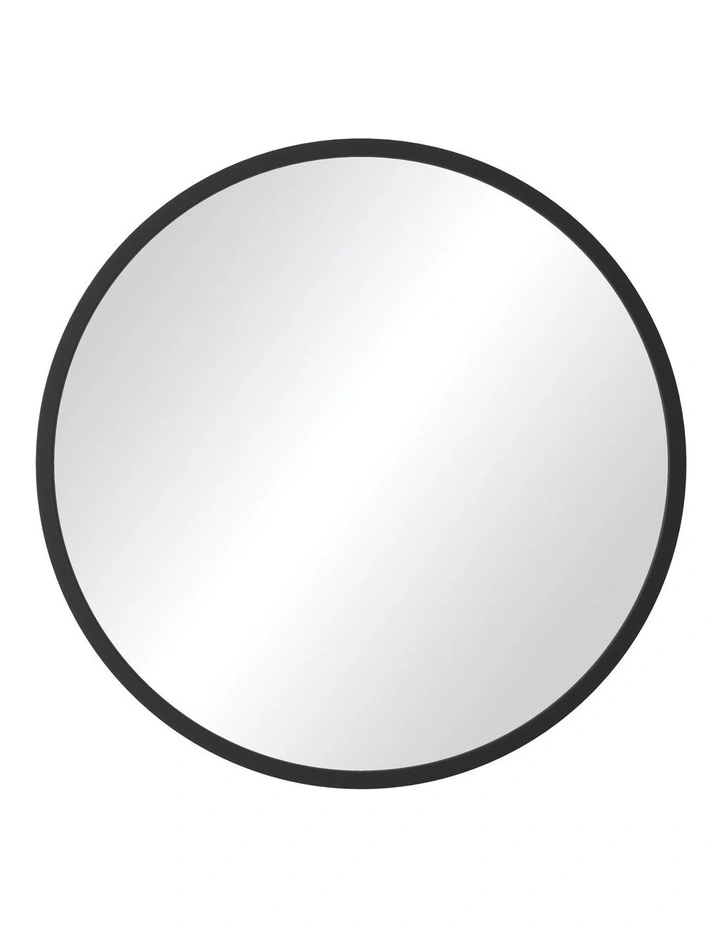 Hub Mirror 61 x 3 x 61cm in Black