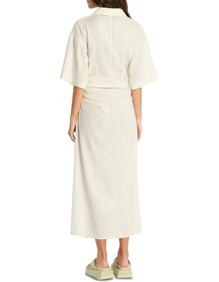 Hudson Midi Dress in Wax