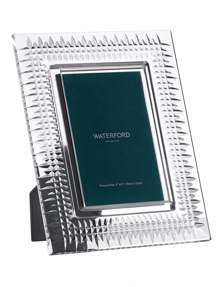 Lismore Diamond Picture Frame 4x6inch in Clear