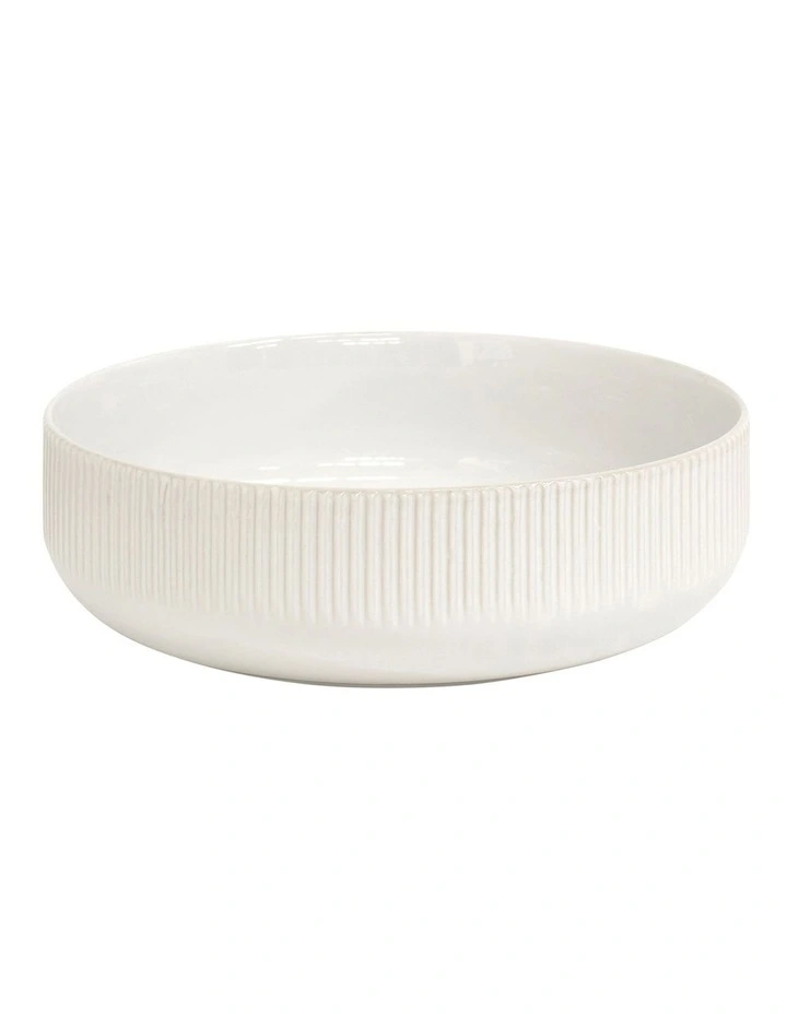Brae Bowl 18x5.5cm in White