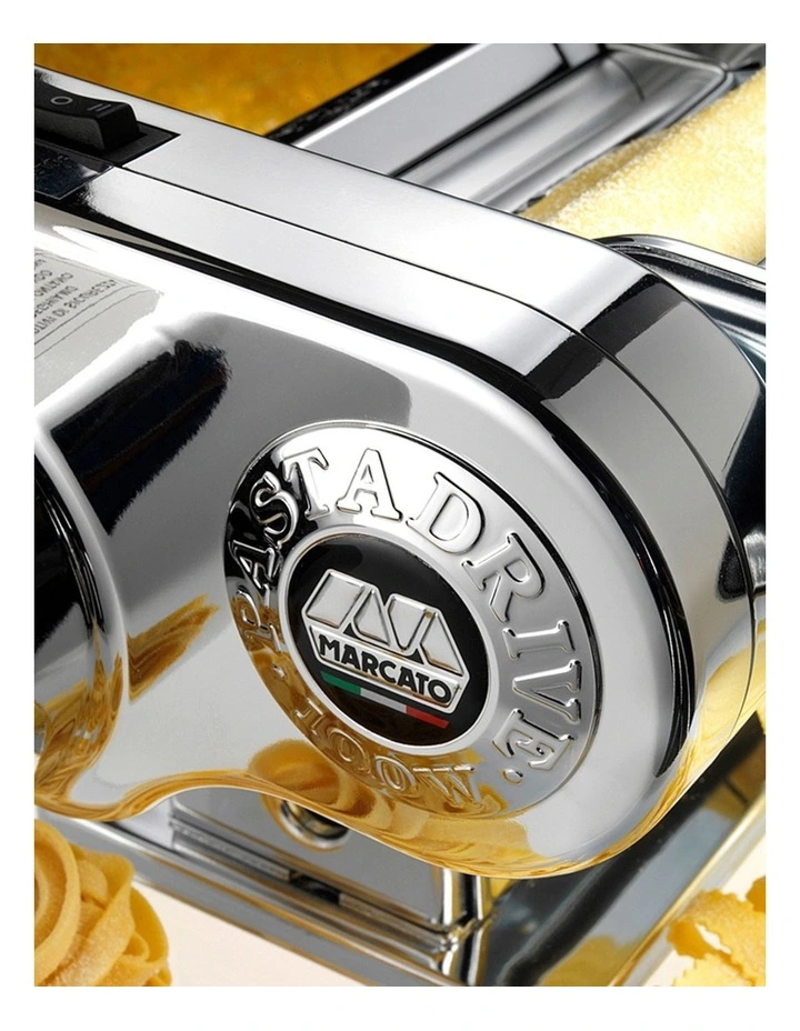 Atlas Pasta Machine With Motor Silver 204000