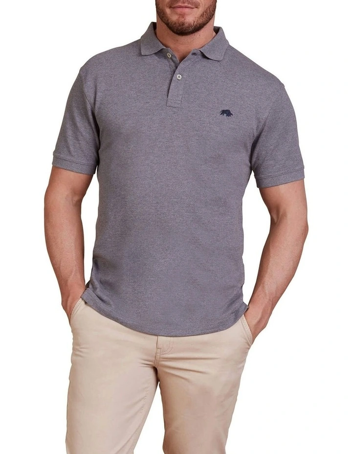 Signature Pique Polo Grey