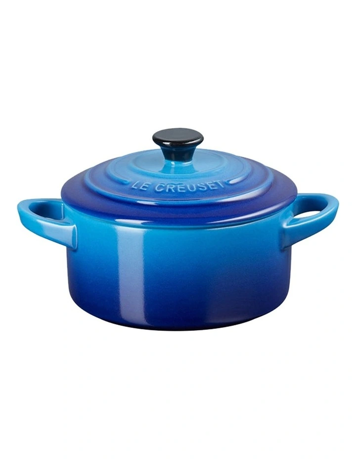 Mini Casserole 9cm in Azure Blue