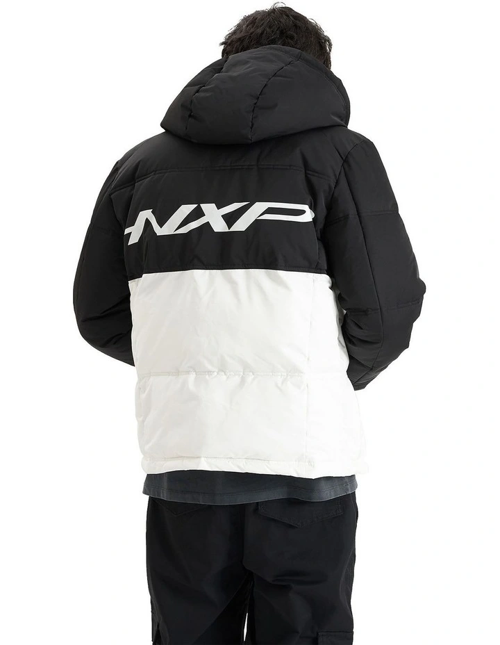 Pavilion Hooded Puffer in Multi