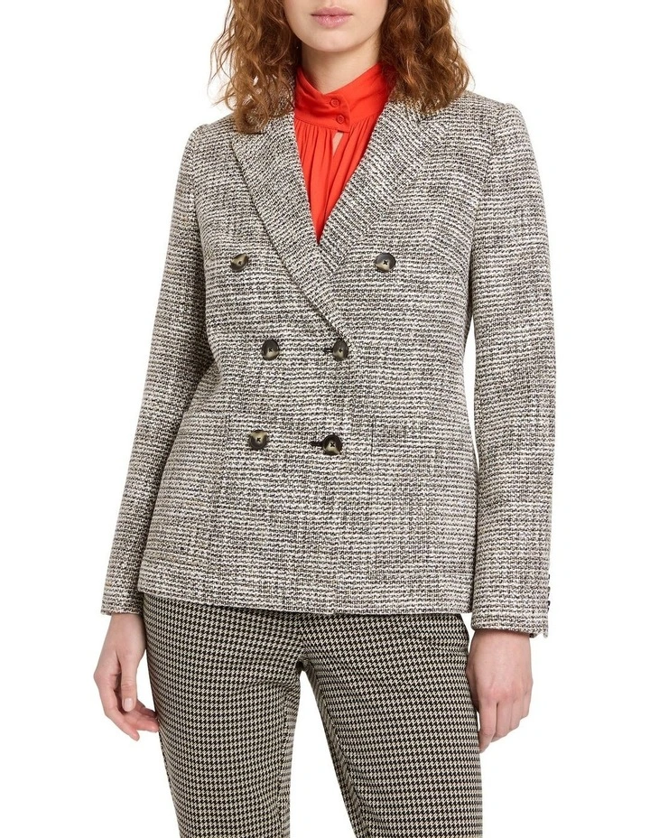 No Angel Blazer in Black/White